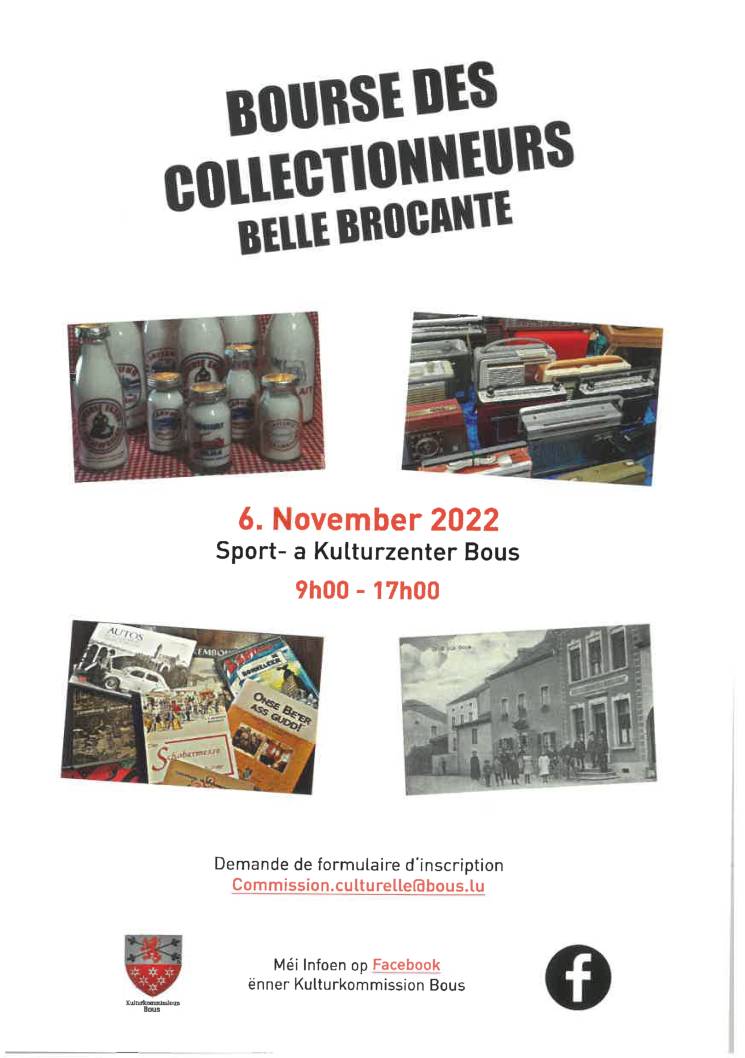 Bourse des collectionneurs / Belle brocante 6/11/2022