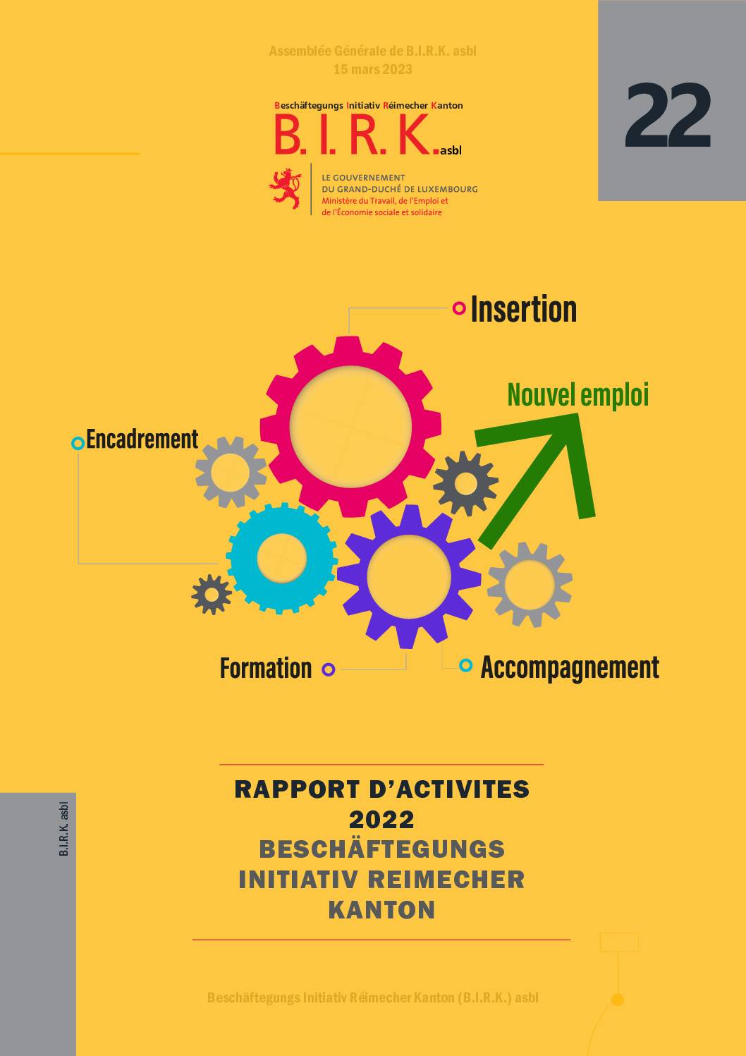Rapport des activités 2022